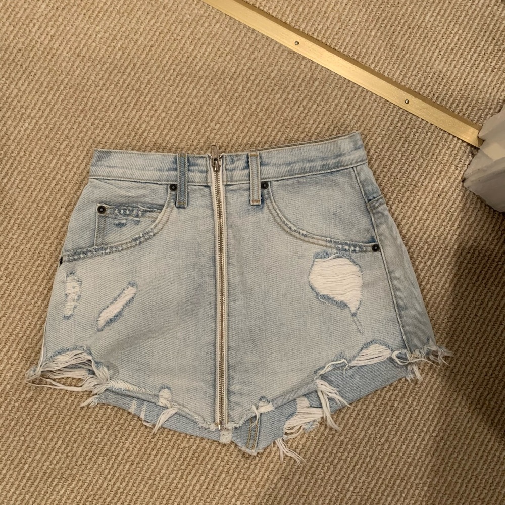 Carmar jean skirt